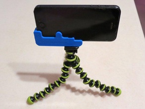 iphone 5 tripod tutucu cep telefonu telefon üçayak 3d print model - Mito3D