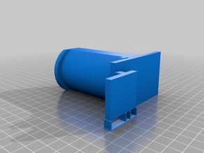 spool-Halter-Prototyp Versorgung filament replicator, replicator 2 der 2x 3d Drucker Teile toybuilder labs grobmaschiger 3d print model - Mito3D