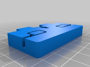 prusa i3 acrlyic y-Gürtel-Halter 3d-Drucker Teile 3d print model - Mito3D