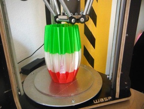 one simple nice spyralized vase household 3d print model - Mito3D