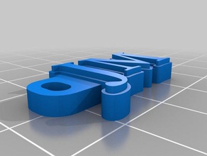 keychain organization customized 3d print model - Mito3D