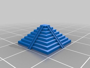 aztec sacrifice tower sculptures customized 3d print model - Mito3D