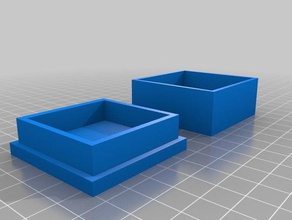 small box lid organization jewelry jewlery 3d print model - Mito3D