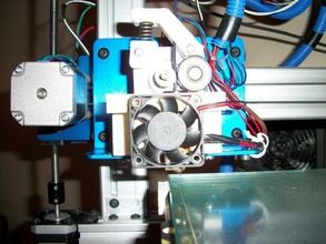 angehoben j-head mount 20 3 d Drucker Teile hot end jhead ord-bot qu-bd 3d print model - Mito3D