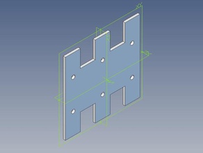 gerber ghoststrike molle adapter diy 3d print model - Mito3D