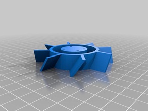 fan blade mounting holes other propeller propellor 3d print model - Mito3D