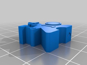 sustrik personalizado de gran meeple juegos 3d print model - Mito3D