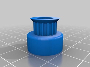 t25 pulley single 15 tooth 3d printer accessories customized 3d print model - Mito3D