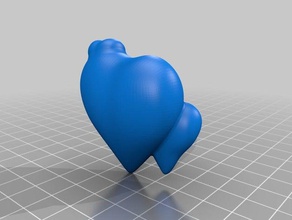 heart model modokit 3d print model - Mito3D