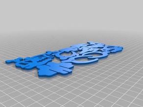 tyrannosaurus rex re-mix 3d printer puzzles 3d print model - Mito3D