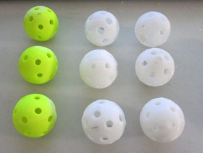 wiffle palla da golf sport & fitness all'aperto il pallina 3d print model - Mito3D