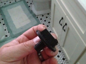 bathroom wall heater adjustment knob replacement parts 3d print model - Mito3D