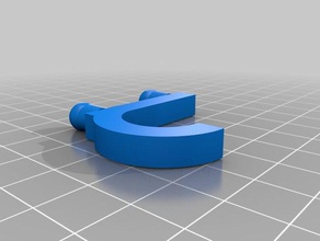 round hook2 organization customized 3d print model - Mito3D