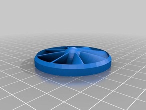 my customized improved parametric propeller-8 r c vehicles 3d print model - Mito3D