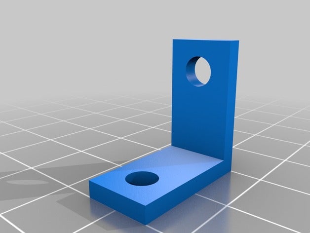 staffa ad angolo retto 3D print model - Mito3D