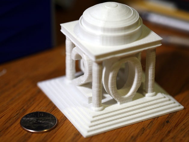 mitrinkets Skulpturen dome Erfinder mit 3D print model - Mito3D