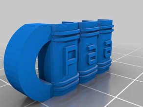 maa Schlüsselbund Schlüsselanhänger kundengebundene 3d print model - Mito3D