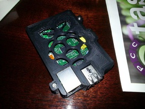raspberry pi case hex bolts electronics 3d print model - Mito3D