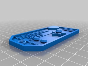 sunnie's tag 3d printing 3d print model - Mito3D