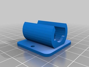 lm8uu de soutien la base L'imprimante 3d pièces roulement correctif sécurisé 3d print model - Mito3D