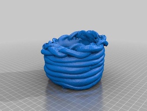 test clay pottery art makerbotdigitizer scan 3d print model - Mito3D
