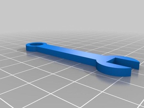 wrench hand tools basic tool 3d print model - Mito3D