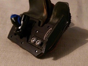 doigt onglet plate-forme de tir à l'arc sport et loisirs aae cavalier recurve 3d print model - Mito3D