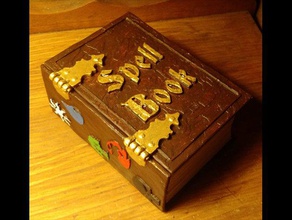 livre de sorts mtg deck box jouets & accessoires jeux la magie cueillette 3d print model - Mito3D