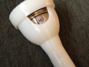 embouchure trombone armure de la musique customizer l'euphonium openscad 3d print model - Mito3D