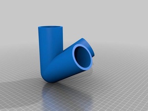 pipe tetrahedron diy customized 3d print model - Mito3D