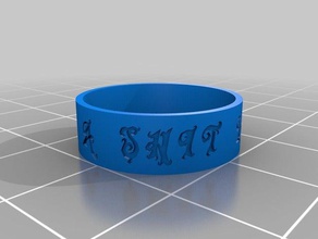 took shit load pills rings customized 3d print model - Mito3D