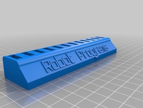 12 robot usb tutucu bilgisayar özelleştirilmiş 3d print model - Mito3D