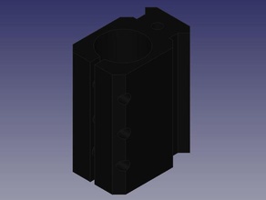 airsoft m4-gas-block sport & im freien block picatinny-schiene 3d print model - Mito3D