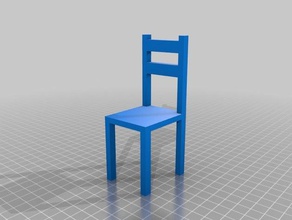 chair bridge test models 3d print model - Mito3D