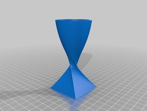 vaso-x2 três versões esculturas turbo-vaso vaso 3d print model - Mito3D