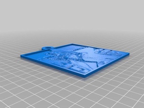 kadın lithopane merak ediyorum 2d sanat özelleştirilmiş 3d print model - Mito3D