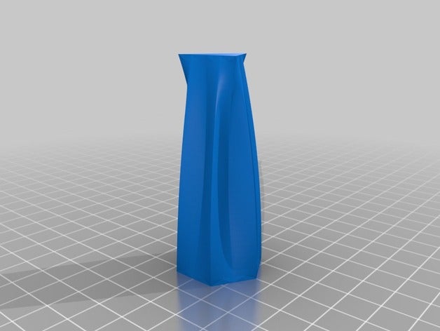 vase-x3 Skulpturen turbo-vase vase 3D print model - Mito3D