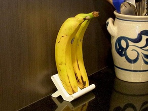 banana stand - einzigartige Spaß erweiterbare Weise zu speichern, Bananen Küche und Esszimmer Banane stehen kompakt design Obst Haushalt Roman Neuheit rack speichern Raum platzsparend storage einzigartig 3d print model - Mito3D