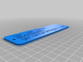 ger etiketi organizasyon özelleştirilmiş 3d print model - Mito3D
