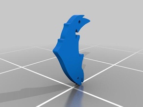 Forelle Schlüsselanhänger sport & im freien Angeln das Fliegenfischen simms 3d print model - Mito3D