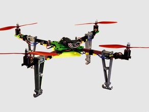 quadcopter La stampa 3d cupola ipod gambe di sollevamento x x525 3d print model - Mito3D