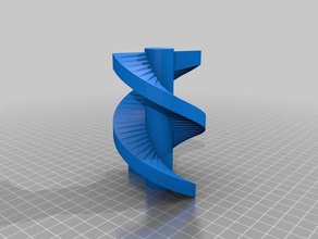 my customized auger openscad library hobby 3d print model - Mito3D