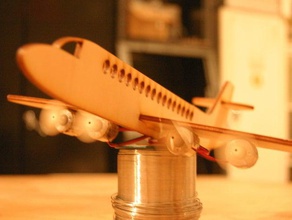 aereo giocattolo altri laser lasercut legno 3d print model - Mito3D