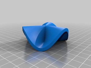 my customized pl cker's conoid math art 3d print model - Mito3D