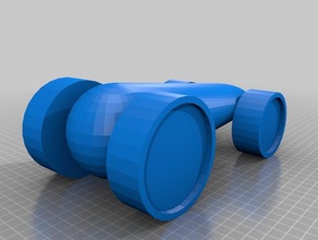 mini voiture jouets mécaniques personnalisé 3d print model - Mito3D
