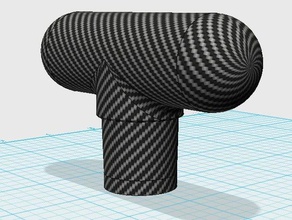 anabatic sup paddle handle sport & outdoors 3d print model - Mito3D