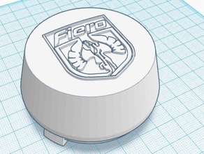 60 mm fiero tekerlek merkezi cap Otomotiv kap doublec4 3d print model - Mito3D