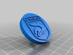 remixed fiero Stamm-clip automotive Teppich clip Stamm 3d print model - Mito3D