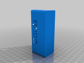 personal de la caja tarjeta oficina 3d print model - Mito3D