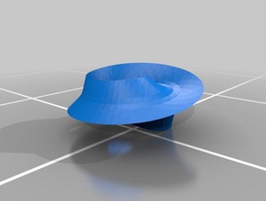 umbilisch torus drehen Mathe-Kunst Nabelschnur 3d print model - Mito3D